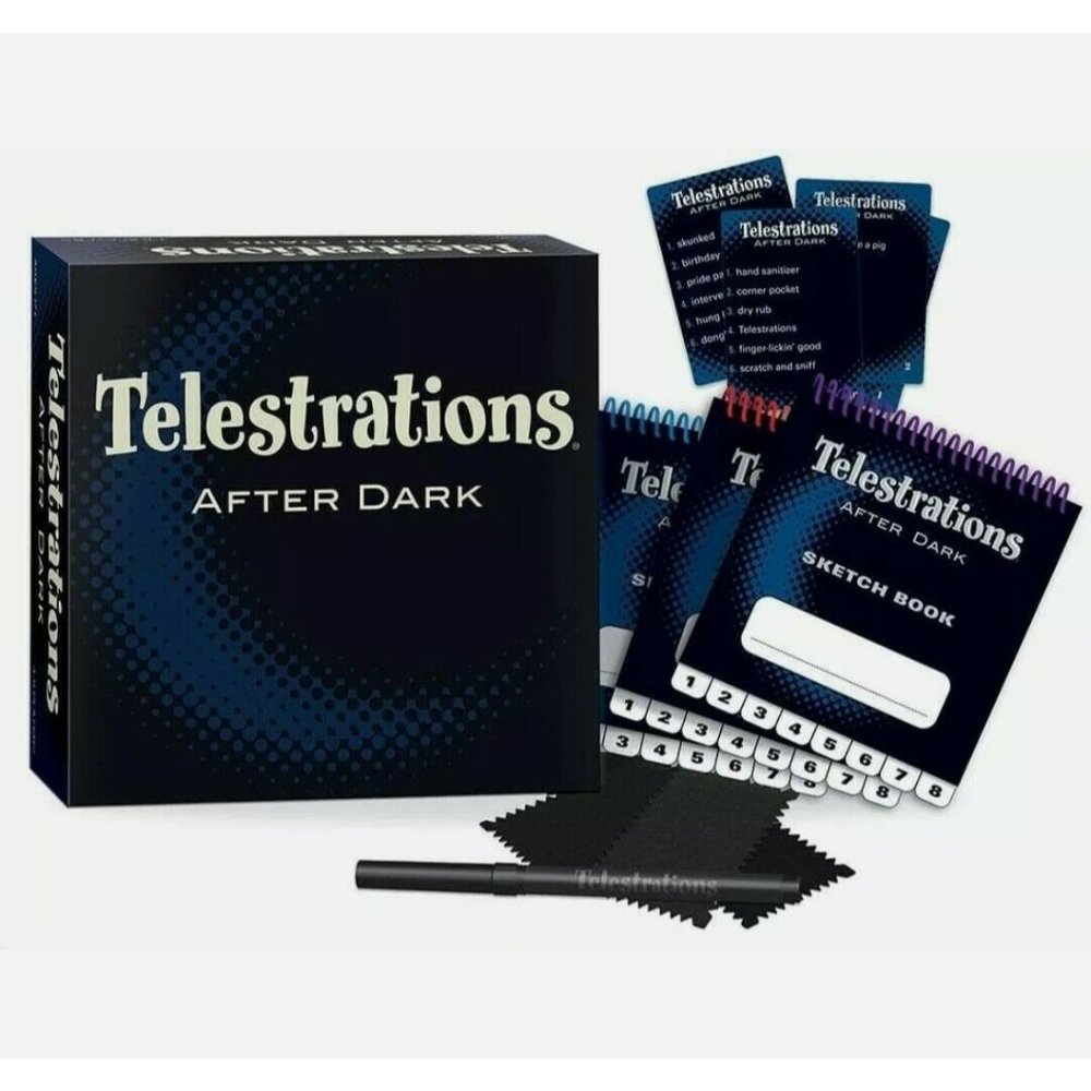 Telestrations After Dark # 1 Adult Party Game The
